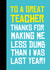 teacher thanks Thank You Card 9587 created by Fantastical Cards