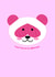 panda pink+panda Card 33265 created by Jennifer Jahromi