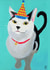 party+animal party+cat Card 33271 created by Jennifer Jahromi