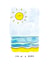 Funny Just Because Card - Sun Of A Beach created by Jelly Armchair