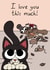 cat cat-lover Card 29072 created by Kim Onyskiw