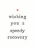 speedy recovery Get Well Card 11042 created by The Two Wagtails