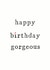 happy gorgeous Birthday Card 11043 created by The Two Wagtails