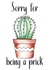 cactus prick Card 33057 created by Emma M. Ezzie