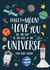 Cute Anniversary Card / Valentines Day Card - Space - Forget The Moon I Love You All The Way To The Universe And Back Again created by Ivorymint cards