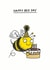 bee cute Birthday Card 9526 created by Cardinky