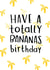 bananas happy Birthday Card 10840 created by Nutmeg and Arlo