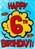 party 6 Birthday Card 9934 created by Alex Dato