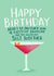 happy drinking Birthday Card 6210 created by Lucy Maggie Designs