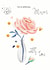 Pink Rose For Mum Card created by SABIVO Design by Sabina