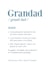 Cute Birthday Card - Grandad - Noun created by Cookie Design