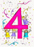 Cute 4th Birthday Card - Fairies - For Her created by Ryland Studios