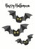 bat halloween Just because Card 32946 created by Chameleon and Co
