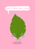 sorry pun Leaving Card 2165 created by Charly Clements