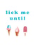 lick me Anniversary Card 29919 created by Lou La La