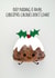 funny humour Christmas Card 5790 created by Yippea