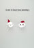 Rude - Cheeky - Snowballs - Balls - Boyfriend - Christmas Snowballs - Funny - Naughty - Pun - Christmas Card created by Yippea