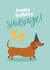 dog funny Birthday Card 9246 created by Tiger Feet Creations