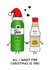 Funny Gin Christmas Card for your significant other created by Of Life & Lemons Ltd.