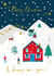 Mountain Scene Christmas Card created by Jessica Hogarth
