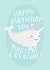 narwhal happy Birthday Card 10843 created by Nutmeg and Arlo
