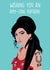 Amy Winehouse Birthday Card 7333 created by Rumble Cards