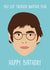 louis theroux Birthday Card 7336 created by Rumble Cards
