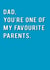 One of my favourite parents created by Redback Cards