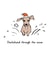Cute Christmas Card - Dachshund Through The Snow - Dog created by Reigning Cats . . . and dogs
