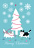 meowy cute Christmas Card 32200 created by Miümi Cat