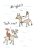 Funny - Modern - Nativity - Jesus - Santa - Horse - Reindeer - Alright - Slang - Santa and Jesus - Greeting - Christmas Card created by Sarah Ray