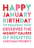 funny january Birthday Card 3538 created by Do You Punctuate?