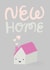 Illustration Lettering New Home Card 10992 created by Lisa Greener