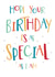 funny special Birthday Card 3842 created by Wink Design - Michelle Roberts