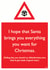 Rude Christmas Card - Dildoforsluts.com created by Brainbox Candy