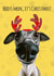 Funny Scottish Dog Christmas Card created by sarahcoxartwork