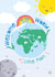New Baby Boy Congratulations Card - Welcome to the World created by Macie Dot Doodles