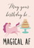 unicorn fart Birthday Card 7586 created by Chelsey Adams