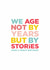 Age Not by Years but by Stories heartfelt Birthday Card created by thunderpeep