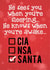 cia nsa Christmas Card 23840 created by Pottsy Prints