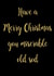 christmas merry Card 32011 created by Dirty Designs