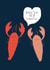 lobster love Card 35280 created by The Little Wrap Company