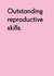 Outstanding reproductive skills funny new baby card created by Twin Pines Creative