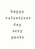 sexy pants Valentines Day Card 33343 created by The Two Wagtails