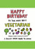Happy Birthday Vegetarian Birthday Card created by Angela Chick
