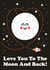 Love You To The Moon And Back Anniversary Card created by Studio Boketto