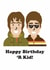 Funny Birthday Card - Happy Birthday R'Kid created by Studio Boketto