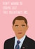 obama barack Valentines Day Card 29442 created by Rumble Cards