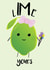 lime fruit Valentines Day Card 35997 created by Tori's Little Bubble