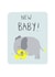 elephant Male New Baby Card 2242 created by Just like Sophie
